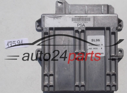 KOMPUTER STEROWNIK SILNIKA PEUGEOT 306 1.8 SAGEM SL96-4 21626034-9 9629372780