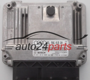 MOTORSTEUERGERÄT ECU STEUERGERÄT AUDI VOLKSWAGEN BOSCH 0 281 019 900, 0281019900, 03L 906 018 QH, 03L906018QH, 03L906018ES, EDC17C46 