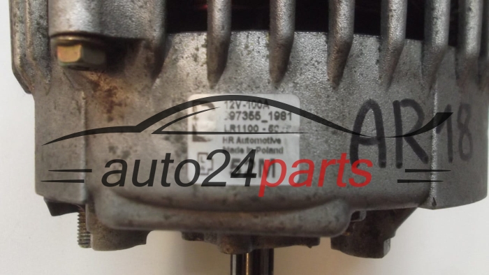 Lichtmaschine 1.7 CDTI OPEL ASTRA CORSA HITACHI LR1100-508, LR1100508, 93189498, 100A