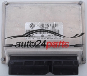 CALCULATEUR MOTEUR AUDI A4 VOLKSWAGEN PASSAT 1.8 T BOSCH 0 261 207 928, 0261207928, 4B0 906 018 DH, 4B0906018DH, ME7.5 
