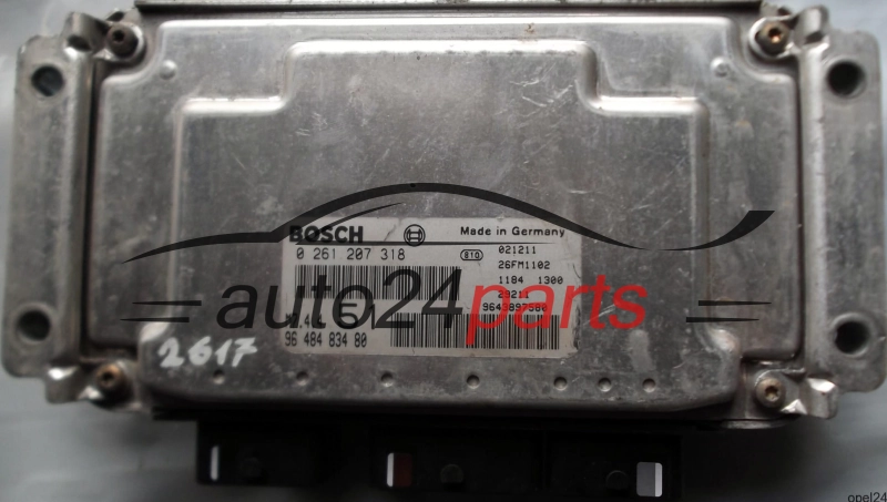 MOTORSTEUERGERÄT ECU STEUERGERÄT CITROEN XSARA PICASSO 1.6 BOSCH 0261207318
