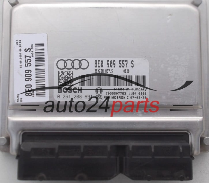ECU CENTRALITA DE MOTOR   AUDI A4 2.0 BOSCH 0 261 208 691