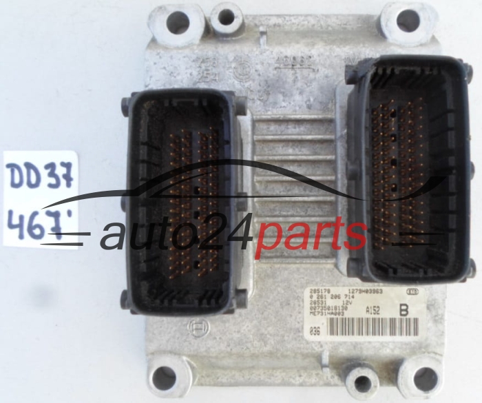 Centralita de motor Alfa Romeo 0261206714 00468153620 ME731HA003 1279H03577