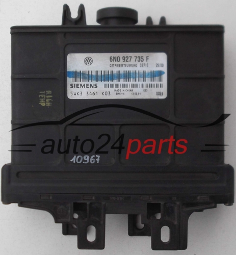 BOITE DE VITESSES AUTOMATIQUE VW VOLKSWAGEN LUPO 3L 1.2 TDI SIEMENS 5WK3 3461 K03, 5WK33461K03, 6N0 927 735 F, 6N0927735F