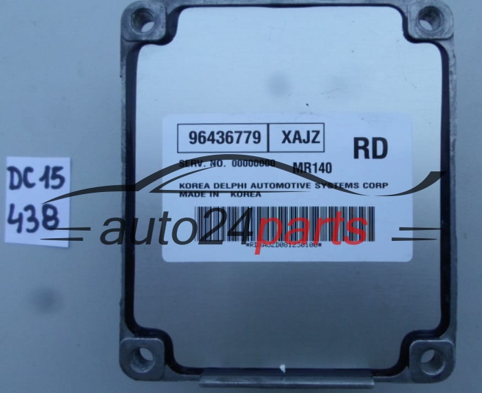 CALCULATEUR MOTEUR CHEVROLET AVEO 1.4 96436779 XAJZ 