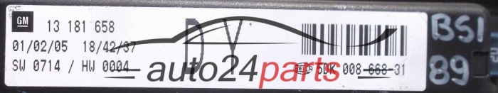 ELEKTRISCHER KASTEN SICHERUNGKASTEN SICHERUNG UND RELAIS STROMKASTEN RELAISKASTEN OPEL GM 13 181 658 DY HELLA 5DK 008 668-31