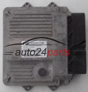 MOTORSTEUERGERÄT ECU STEUERGERÄT  OPEL ASTRA 1.3 JTD MAGNETI MARELLI MJD 6O2.A6, MJD6O2A6, MJD602A6, FGP 55202542 CW, 55202542CW, 71600.138.02, 7160013802 