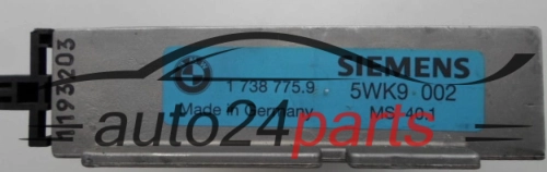 MOTORSTEUERGERÄT ECU STEUERGERAT BMW 320, E36 2.0 24V, SIEMENS 5WK9 002, 1 738 775.9