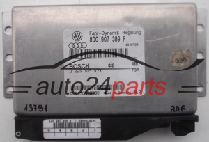 ECU CENTRALITA ABS ESP AUDI A6 S6 C5 BOSCH 0 265 109 473, 0265109473, 8D0 907 389 F, 8D0907389F