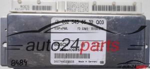 STEUERGERAT ABS ESP+PML MERCEDES W 211, BOSCH 0 265 109 511, 0265109511, 032 545 65 32 Q03, 0325456532Q03 