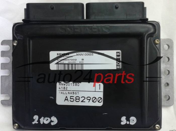 UCE CENTRALITA DE MOTOR ROVER 75 MG ZT FREELANDER 2.5 V6 SIEMENS S108847002B, NNN100655 A0009