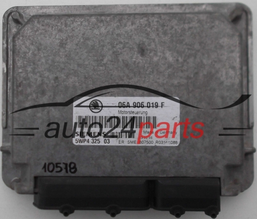 KOMPUTER STEROWNIK SILNIKA VW VOLKSWAGEN SKODA 1.6 06A 906 019 F, 06A906019F, SIEMENS 5WP4 325 03, 5WP432503 - 10578, 11525, 13920, 14178