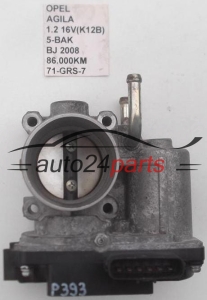 PRZEPUSTNICA POWIETRZA OPEL AGILA 1.2 16V K12B 5-BAK 86.000KM 71-GRS-7, 71GRS7 