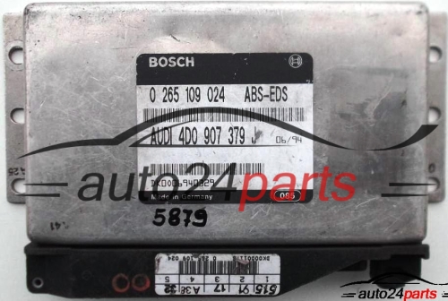 CALCULATEUR ABS AUDI A6 BOSCH 0 265 109 024, 0265109024, 4D0 907 379 J, 4D0907379J 