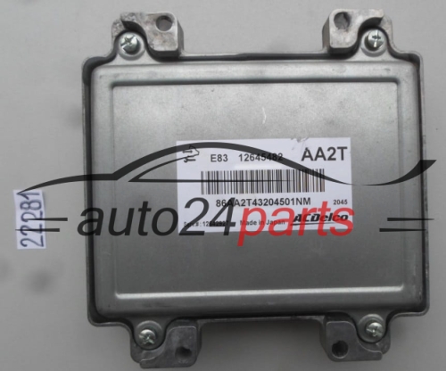 KOMPUTER STEROWNIK SILNIKA CHEVROLET AVEO ACDELCO 12645482 AA2T, 12642927 
