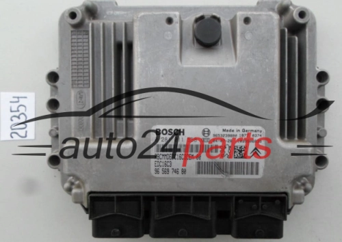 KOMPUTER STEROWNIK SILNIKA PEUGEOT 407 1.6 HDI BOSCH 0 281 011 558, 0281011558, 96 569 746 80, 9656974680, 9653239880, EDC16C3 