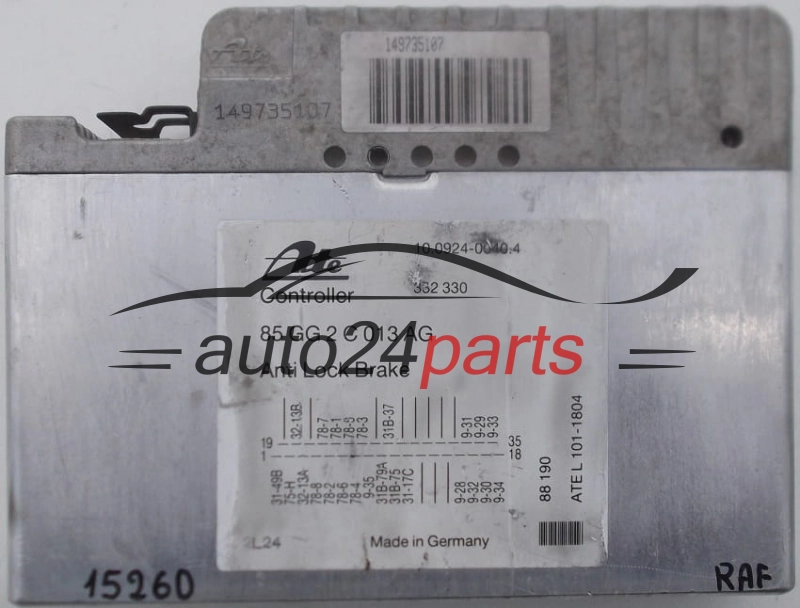 ABS STEROWNIK FORD SIERRA SCORPIO ATE 10.0924-0040.4
