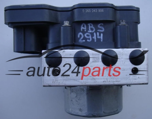 ABS PUMPE BLOCK HYDRAULIKPUMPE STEUERGERÄT FIAT PANDA 51965448, 0 265 243 906, 0265243906, 0265956367