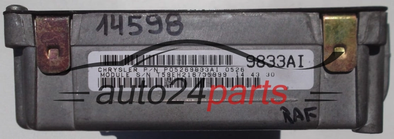 KOMPUTER STEROWNIK SILNIKA CHRYSLER P05269833AI