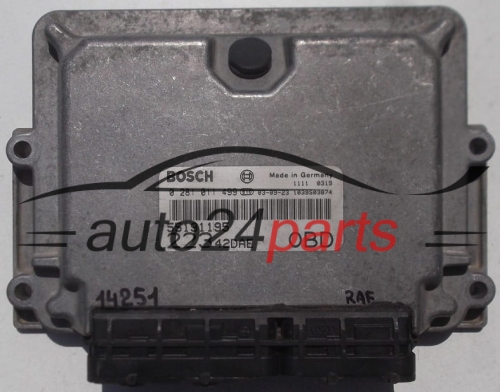 KOMPUTER STEROWNIK SILNIKA FIAT DOBLO BOSCH 0 281 011 499, 0281011499, 55191195, 22342DAE - 