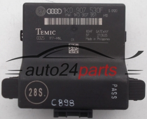 CENTRALKA MODUL STEROWNIK GATEWAY VOLKSWAGEN AUDI 1K0907530F, 1K0 907 530 F, 1K0907951, 1K0 907 951, TEMIC 0325 - 