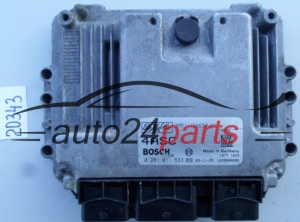 KOMPUTER STEROWNIK SILNIKA FORD MAZDA 1.6 TDCI BOSCH 0 281 011 533, 0281011533, FoMoCo 3M51-12A650-HC, 3M5112A650HC