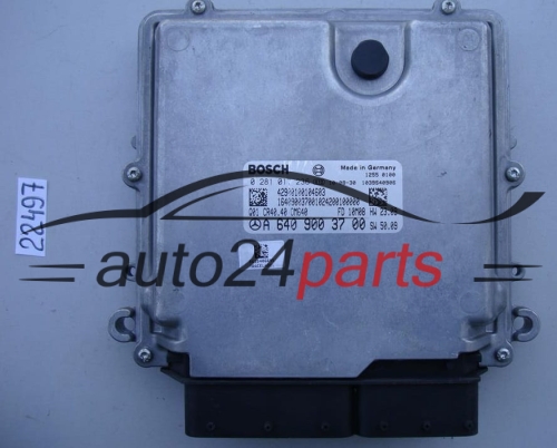 KOMPUTER STEROWNIK SILNIKA MERCEDES W245 BOSCH 0 281 017 236, 0281017236, A 640 900 37 00, A6409003700