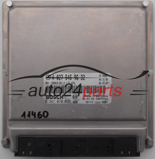 KOMPUTER STEROWNIK SILNIKA MERCEDES W168 A-KLASS 170 CDI A0275459632