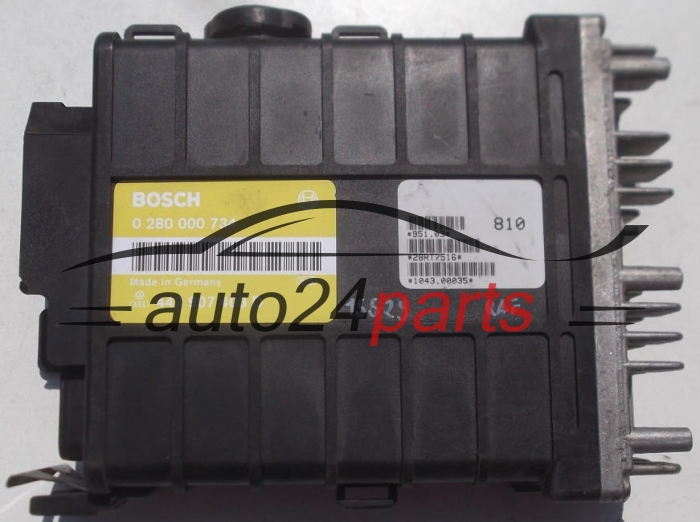 KOMPUTER STEROWNIK SILNIKA VOLKSWAGEN GOLF AUDI BOSCH 0 280 000 734, 0280000734, 443 907 403 D, 443907403D
