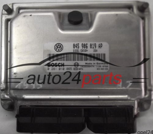 MOTORSTEUERGERÄT ECU STEUERGERÄT VW VOLKSWAGEN POLO 1.4 TDI AMF 045906019AP
