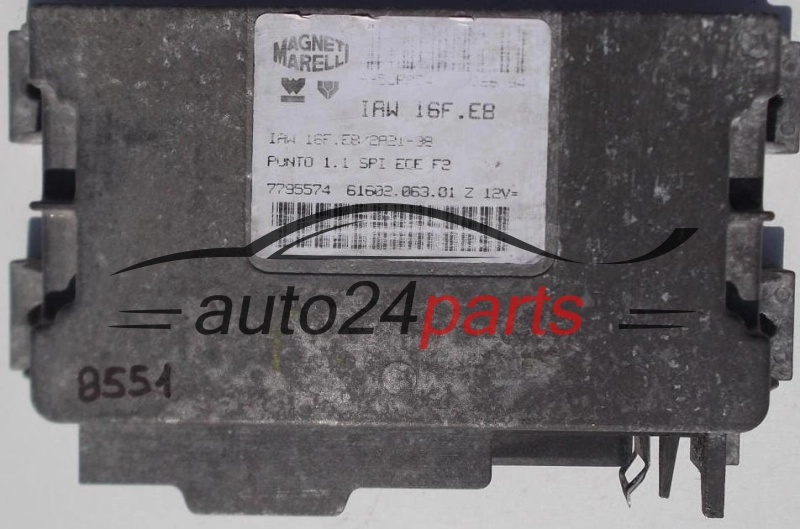 KOMPUTER STEROWNIK SILNIKA FIAT PUNTO 1.1 MAGNETI MARELLI IAW16FEB