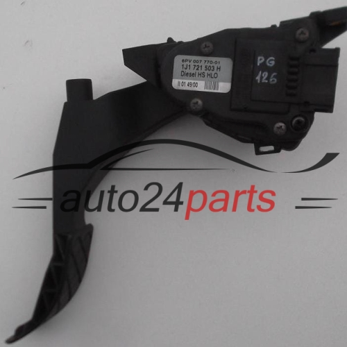 POTENTIOMETRE DE PEDALE DE GAZ DACCELERATEUR VOLKSWAGEN AUDI SEAT 1J1 721 503 H, 1J1721503H, 6PV 007 770-01, 6PV00777001