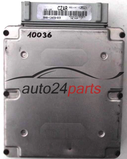KOMPUTER STEROWNIK SILNIKA FORD ESCORT 1.6 8V, 98AB-12A650-BCB, 98AB12A650BCB, CZAR 