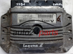 CALCULATEUR MOTEUR RENAULT LAGUNA 2.0 8200444583 8200444586 SAGEM S3000 21585097-0B, 215850970B