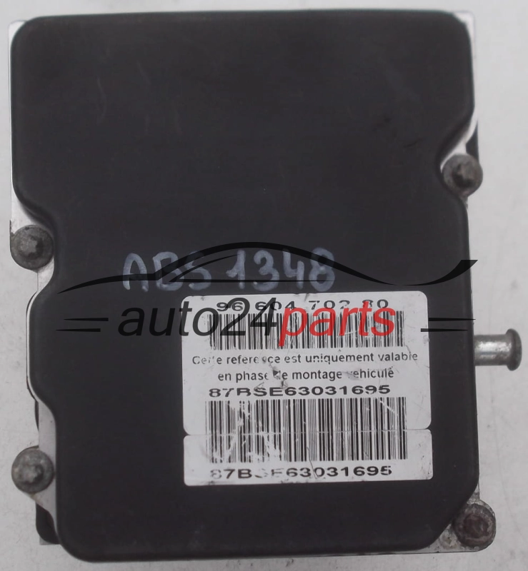 ABS POMPA I STEROWNIK CITROEN PEUGEOT BOSCH 0 265 234 052, 0265234052, 96 499 881 80, 9649988180, 0 265 950 326, 0265950326, 96 604 702 80