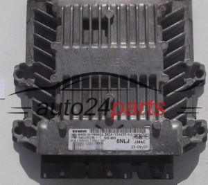 KOMPUTER STEROWNIK SILNIKA FORD FOCU C-MAX SIEMENS 5WS40028L-T
