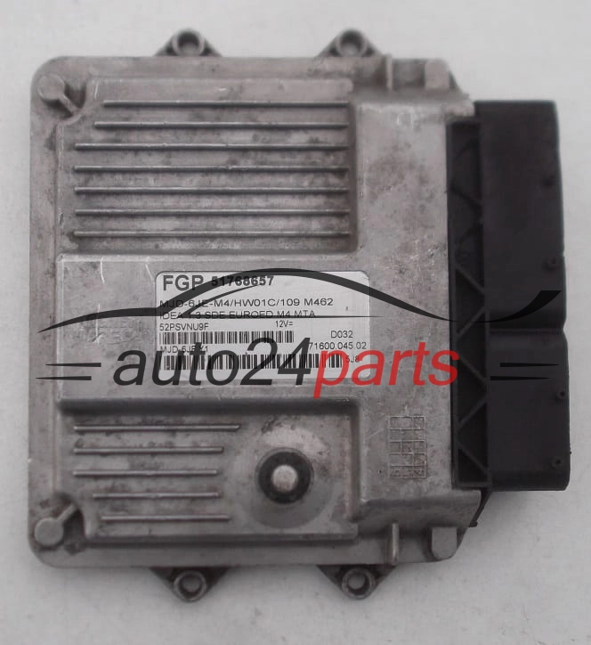 KOMPUTER STEROWNIK SILNIKA FIAT IDEA 1.3 JTD 51768657, MJD 6JF.M4, MJD6JFM4