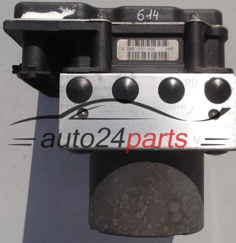 ABS HYDRAULIK-AGGREGAT MIT STEUERGERAET NISSAN PRIMERA BOSCH 0 265 231 317, 0265231317, 47660 AV712, 47660AV712, 0 265 800 308, 0265800308