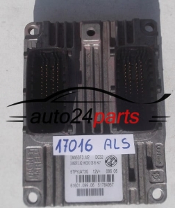 MOTORSTEUERGERÄT ECU STEUERGERAT FIAT GRANDE PUNTO 1.4 MAGNETI MARELLI IAW 5SF3.M2, IAW5SF3M2, 51784957, 61601.099.06, 6160109906