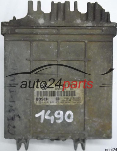 MOTORSTEUERGERÄT ECU STEUERGERÄT VW VOLKSWAGEN LT 2.5 TDI 074906021AK, 074 906 021 AK, BOSCH 0281010086, 0 281 010 086 