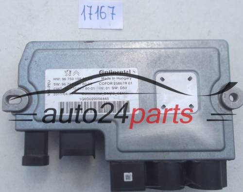 MOTORSTEUERGERÄT ECU STEUERGERAT START-STOP CITROEN PEUGEOT CONTINENTAL