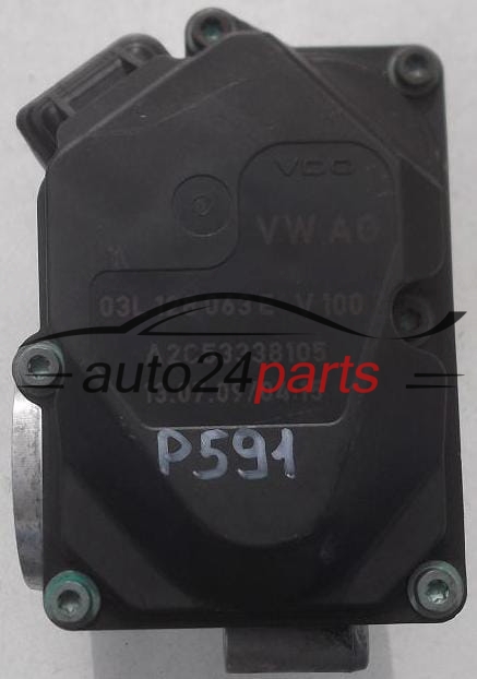 DROSSELKLAPPE VOLKSWAGEN AUDI CONTINENTAL VDO A2C53338105, 03L 128 063 E