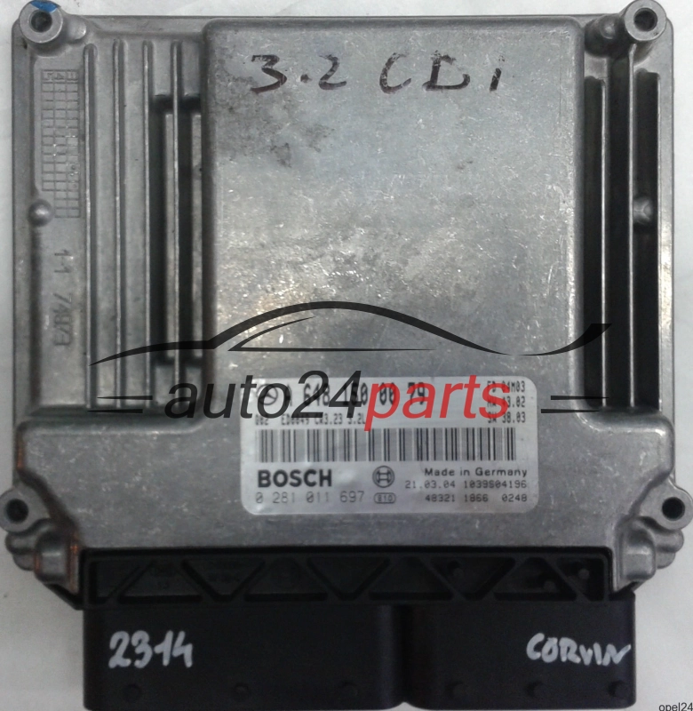 calculateur moteur pour mercedes w220 s320 cdi