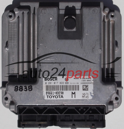 KOMPUTER STEROWNIK SILNIKA TOYOTA, BOSCH 0 281 017 822