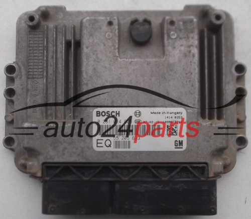 MOTORSTEUERGERÄT ECU STEUERGERÄT OPEL ASTRA ZAFIRA 1.9 CDTI BOSCH 0 281 014 025, 0281014025, GM 55 205 623 EQ, 55205623EQ, 55205623