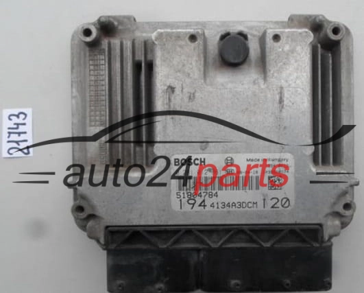 FIAT CROMA 1.9 JTD BOSCH 0 281 012 961, 0281012961, 51804784