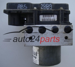 ABS PUMPE BLOCK HYDRAULIKPUMPE STEUERGERÄT FIAT GRANDE PUNTO BOSCH 0 265 230 348, 0265230348, 0265951047
