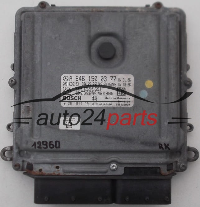 calculateur moteur pour mercedes sprinter 