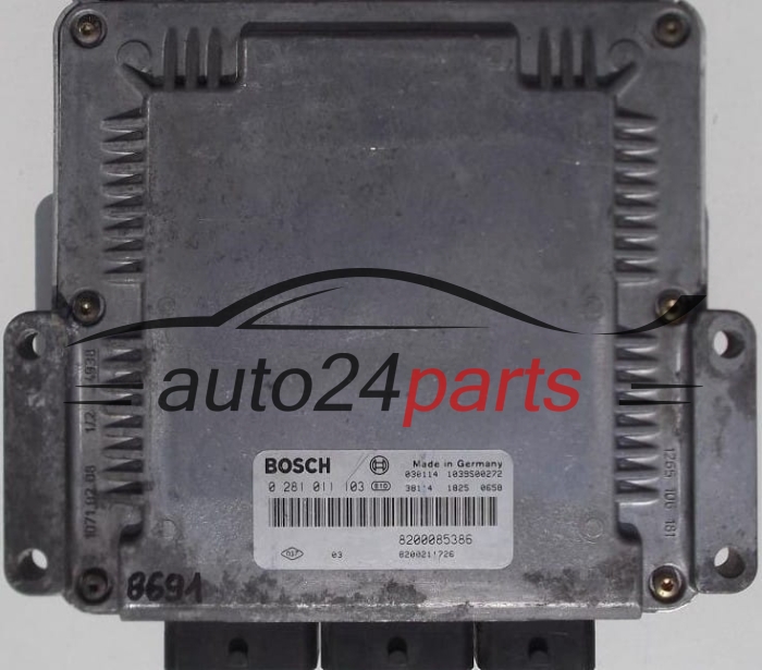 KOMPUTER STEROWNIK SILNIKA RENAULT LAGUNA 2.2 DCI BOSCH 0 281 011 103