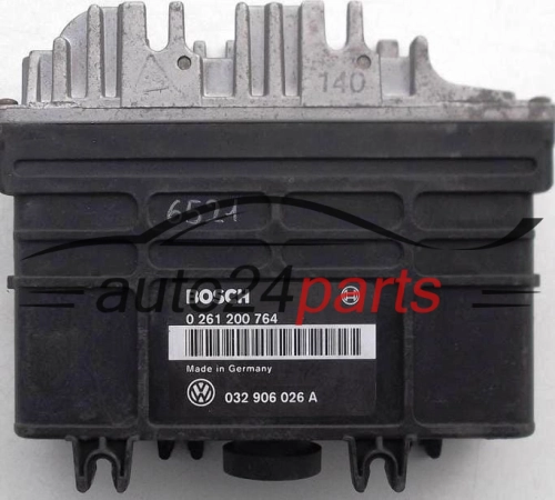 KOMPUTER STEROWNIK SILNIKA VW VOLKSWAGEN GOLF 1.4 BOSCH 0 261 200 764, 0261200764, 032 906 026 A, 032906026A